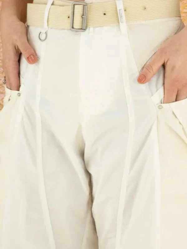 High trousers SAUNTER 702772 Beige