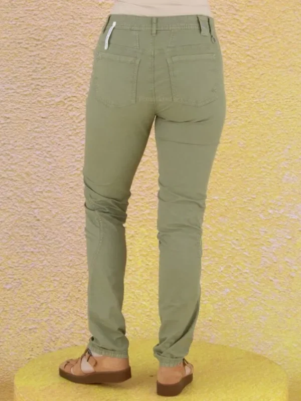 High trousers WISE UP 702777 Green