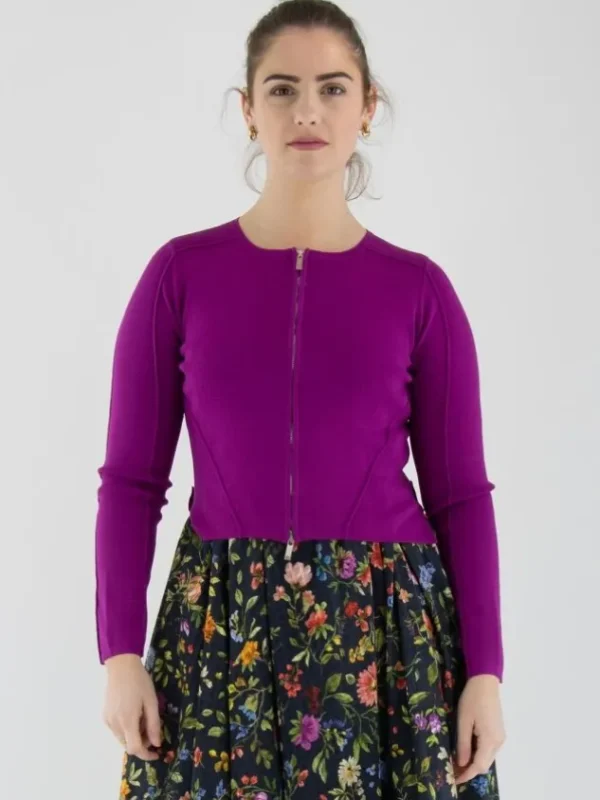 High vests FAST TRACK S55224 Purple