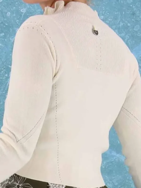 High vests FOCUS S55169 Cream White