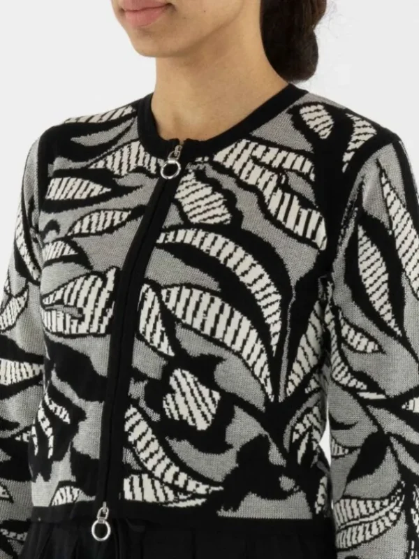 High vests INTERESTING S55219 Black