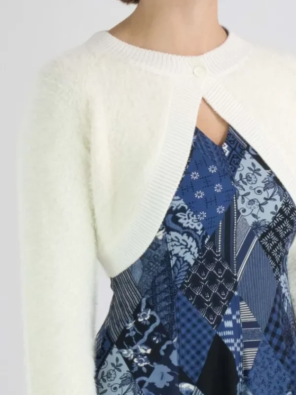 High vests MORE OR LESS S55209 Cream White