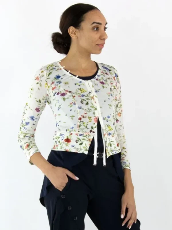 High vests TARGET 755126 Cream White