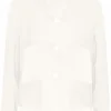 High vests UP TO DATE S30190 Cream White