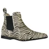 Kop en Staart ankle boots 6664 Cream White