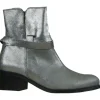 Kop en Staart ankle boots KS06 Silver