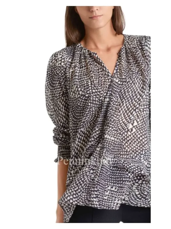 Marc Cain blouses QC5118 W23 Black