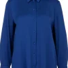 Marc Cain blouses YC 51.12 W01 Blue