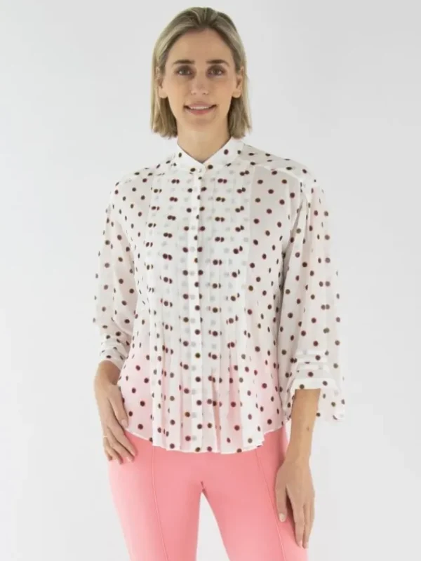 Marc Cain blouses YC 51.22 W29 Cream White