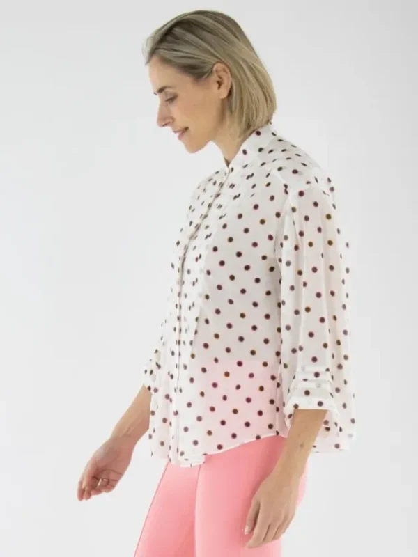 Marc Cain blouses YC 51.22 W29 Cream White