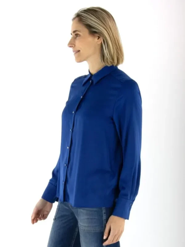 Marc Cain blouses YC 51.12 W01 Blue