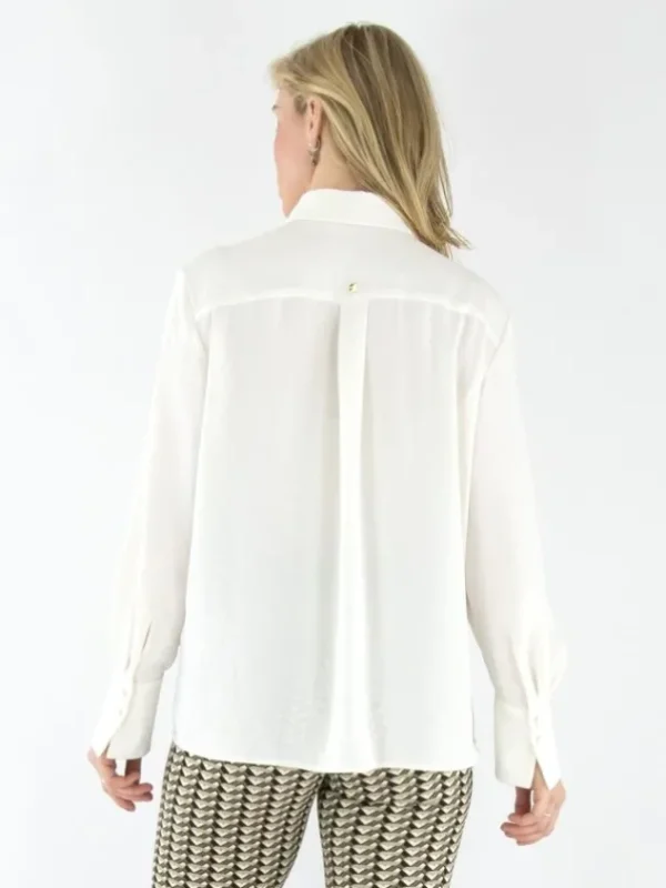 Marc Cain blouses YC 51.18 W39 Cream White