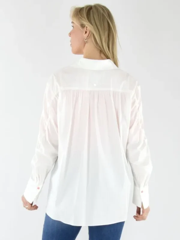 Marc Cain blouses YC 51.19 W26 Cream White