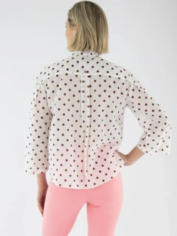 Marc Cain blouses YC 51.22 W29 Cream White