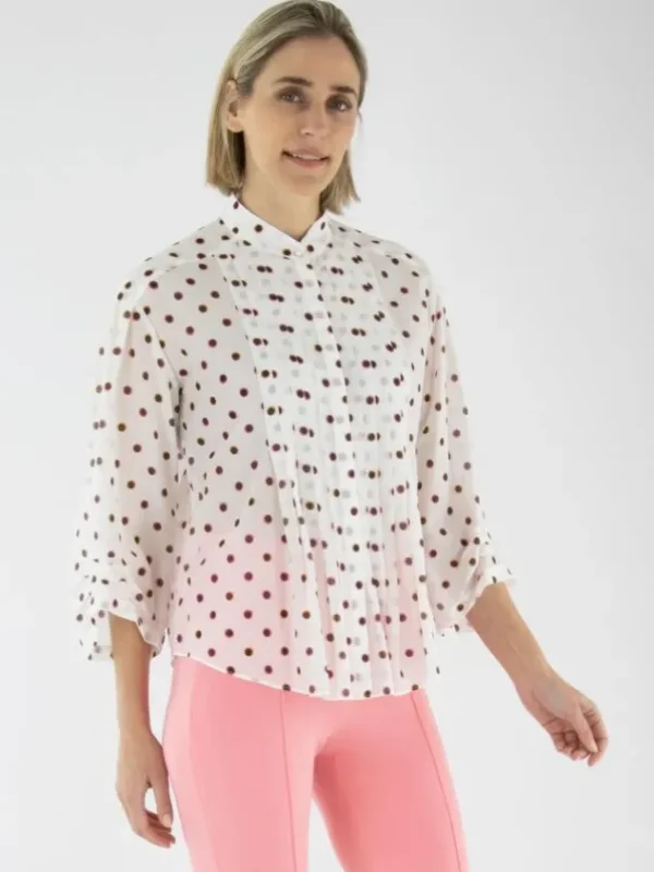 Marc Cain blouses YC 51.22 W29 Cream White