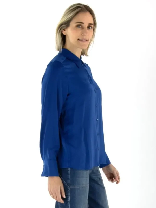 Marc Cain blouses YC 51.12 W01 Blue