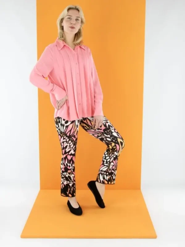 Marc Cain blouses YC 51.18 W39 Pink