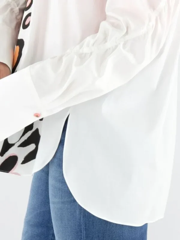 Marc Cain blouses YC 51.19 W26 Cream White