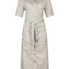 Marc Cain dresses LS2122 W90 Beige