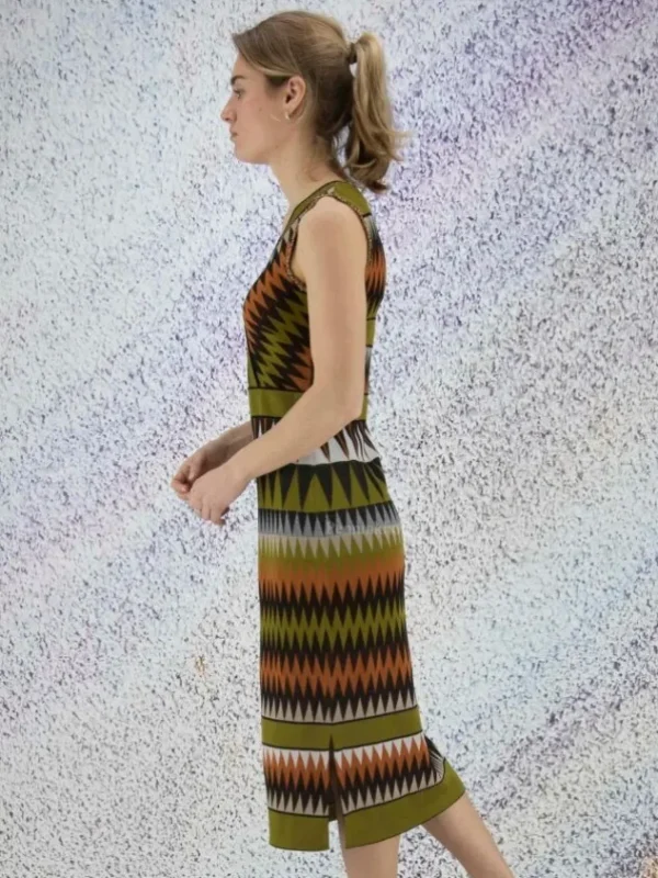 Marc Cain dresses UC 21.66 M34 Green