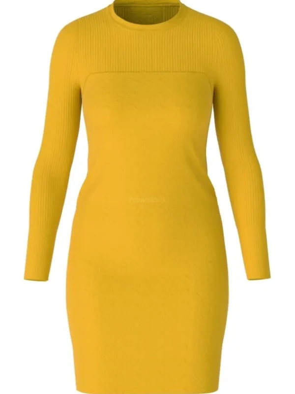 Marc Cain dresses VS 21.27 M09 Yellow