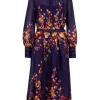 Marc Cain dresses XG 21.05 W05 Purple