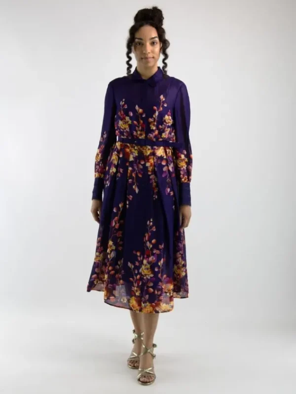 Marc Cain dresses XG 21.05 W05 Purple