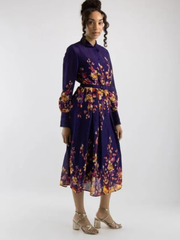 Marc Cain dresses XG 21.05 W05 Purple