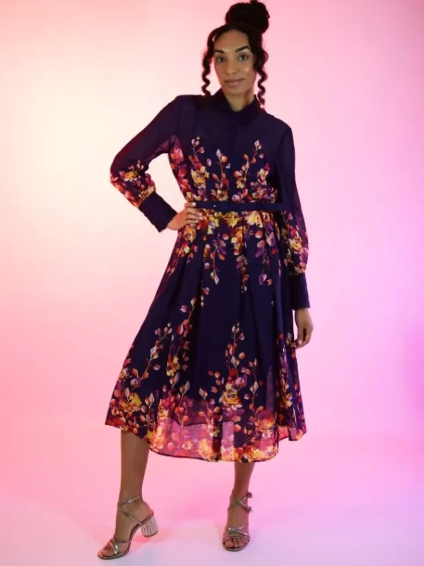 Marc Cain dresses XG 21.05 W05 Purple