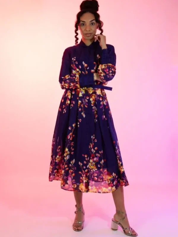 Marc Cain dresses XG 21.05 W05 Purple