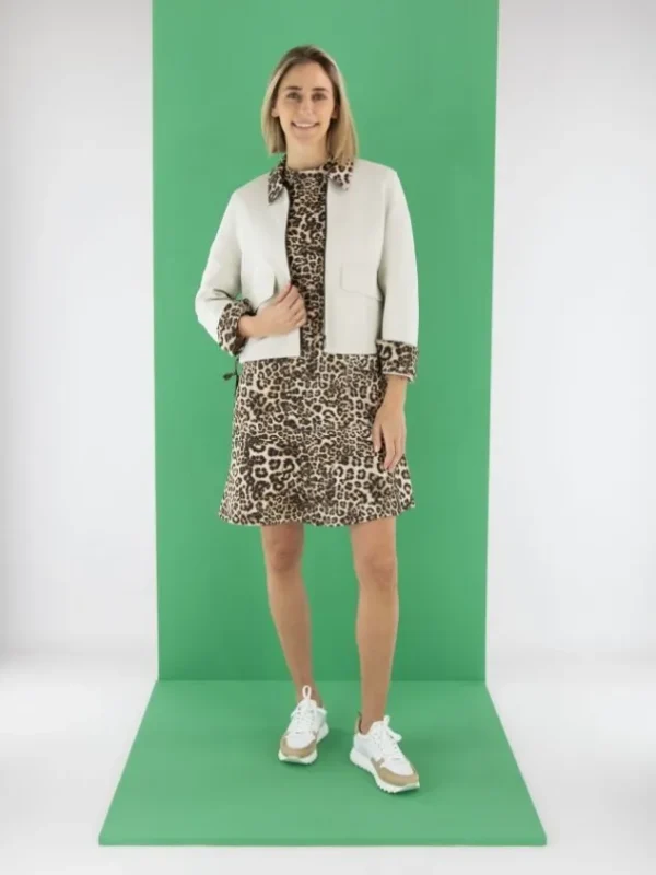 Marc Cain dresses YS 21.14 J12 Brown