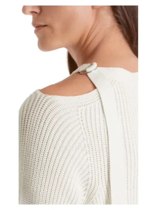 Marc Cain pullovers QS4113 M03 Cream White