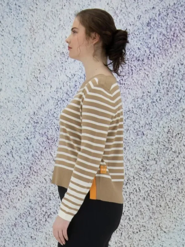 Marc Cain pullovers US 41.12 M74 Taupe