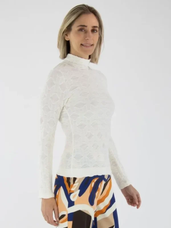 Marc Cain pullovers YC 48.05 J11 Cream White