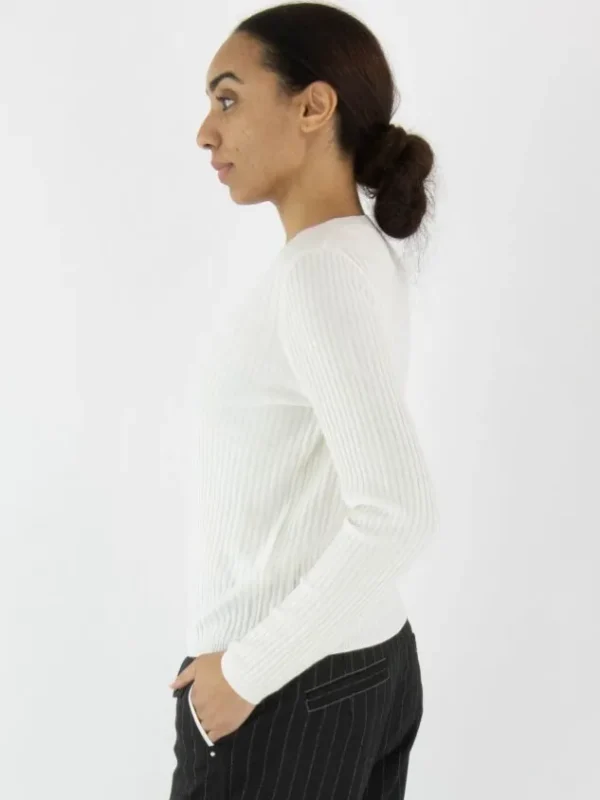 Marc Cain pullovers YS 41.23 M80 Cream White