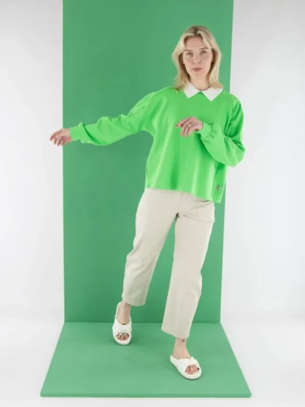 Marc Cain pullovers YS 44.07 J17 Green