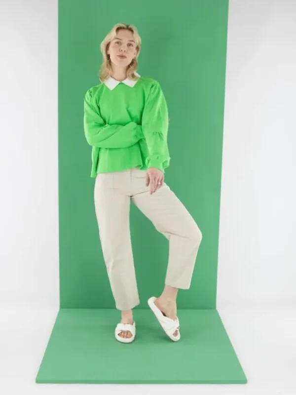 Marc Cain pullovers YS 44.07 J17 Green