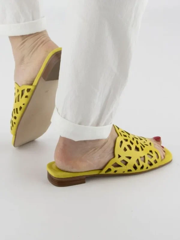 Marc Cain sandals UB SG. 18 L28 Yellow