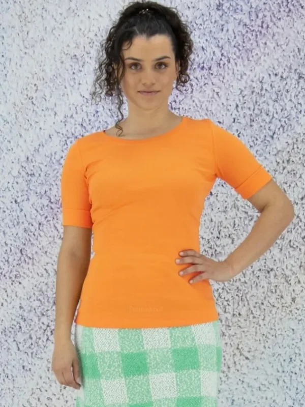 Marc Cain shirts +E 48.09 J50 Orange