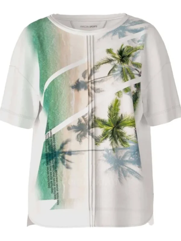 Marc Cain shirts SS 55.23 J34 White