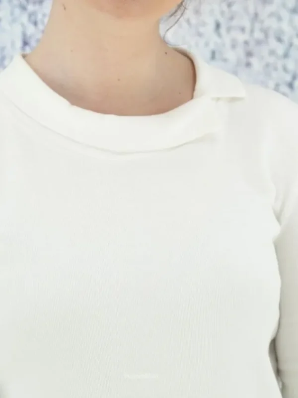 Marc Cain shirts US 48.18 J55 Cream White