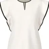 Marc Cain shirts YC 48.31 J14 Cream White