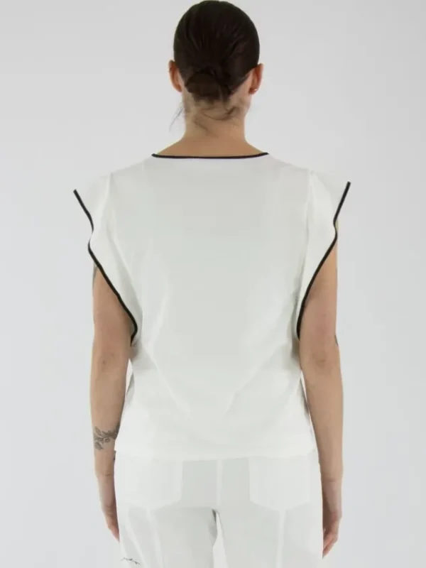 Marc Cain shirts YC 48.31 J14 Cream White
