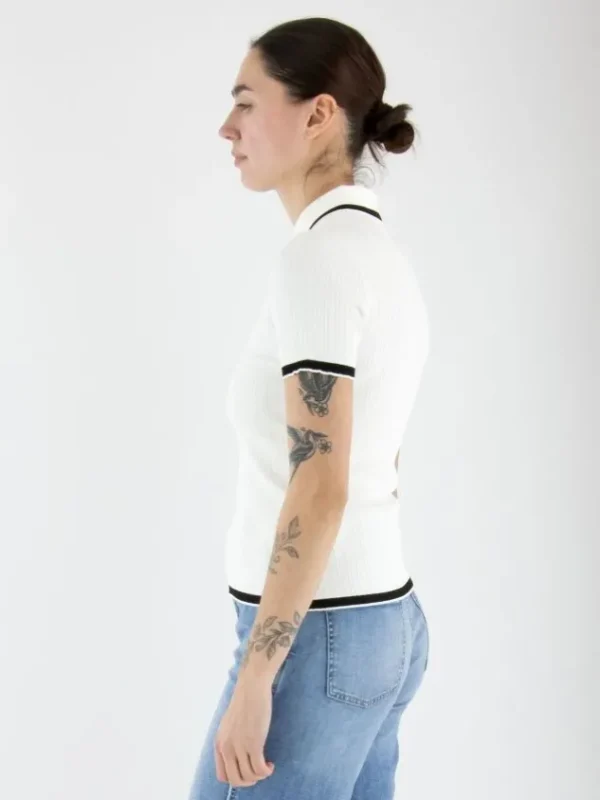 Marc Cain shirts YC 53.02 M31 Cream White