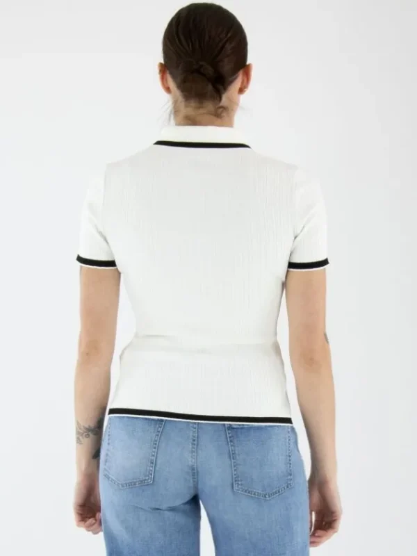 Marc Cain shirts YC 53.02 M31 Cream White