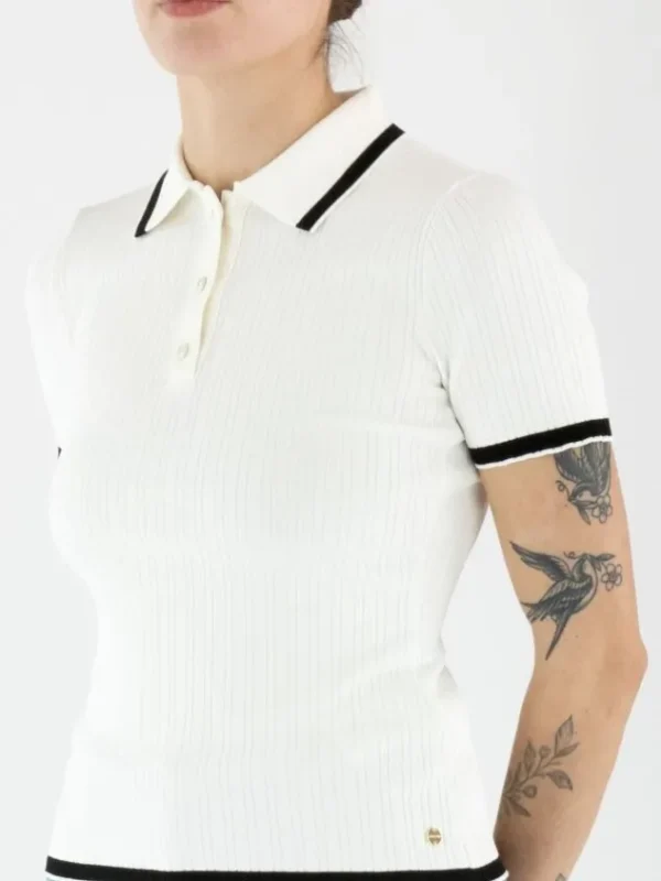 Marc Cain shirts YC 53.02 M31 Cream White