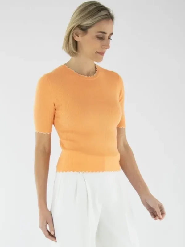 Marc Cain shirts YC 41.24 M77 Orange