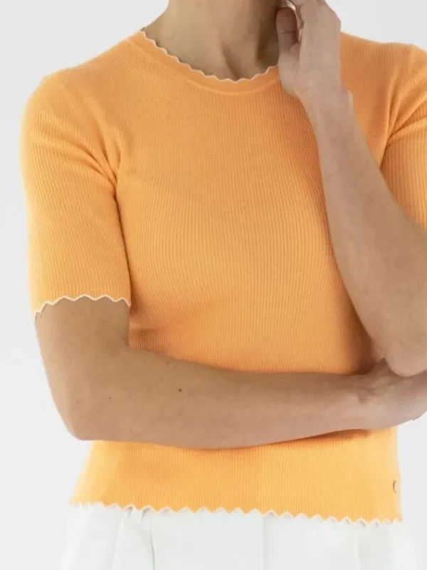 Marc Cain shirts YC 41.24 M77 Orange