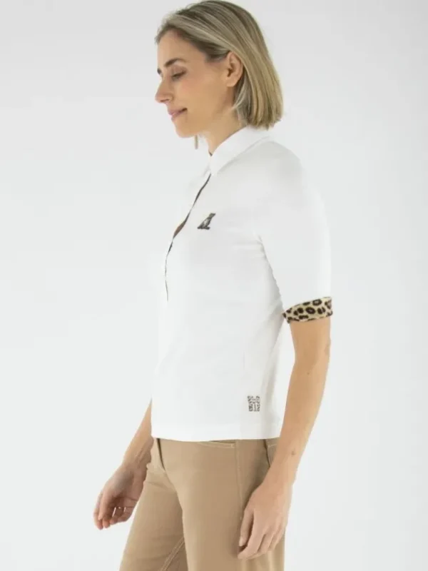 Marc Cain shirts YS 53.15 J46 Cream White