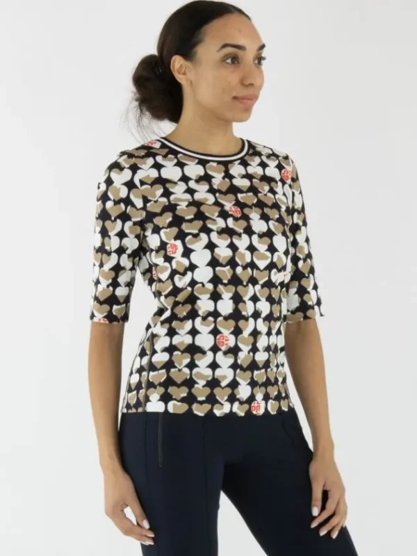 Marc Cain shirts YS 48.38 J07 Camel